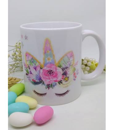 TAZA unicornio
