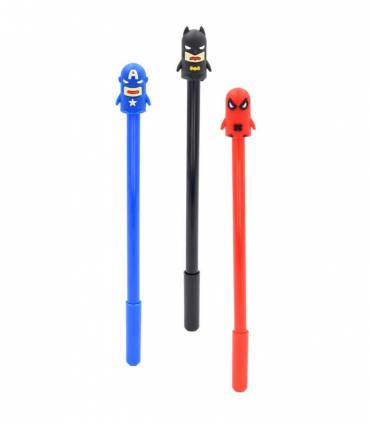 CAJA 12 BOLIS SUPERHEROES