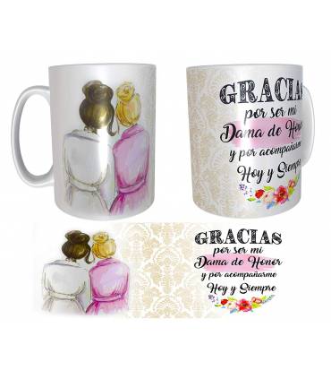 taza Dama de Honor