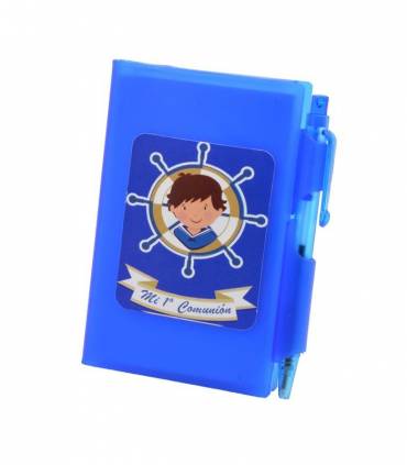 Libreta comunion niño