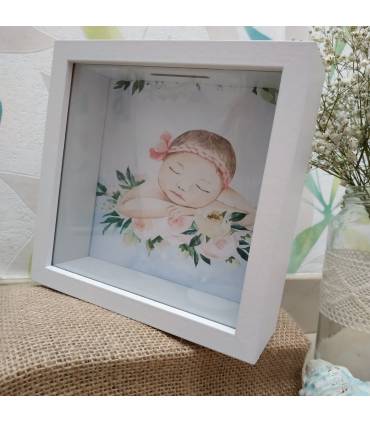 HUCHA BAUTIZO NIÑA regalo