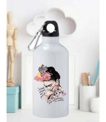 Termo Botella de Agua - amiga Frida
