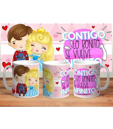 Taza amor de cuento