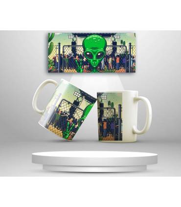 Area 51, Estraterrestre,Taza