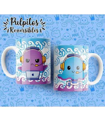 Taza pulpitos reversibles