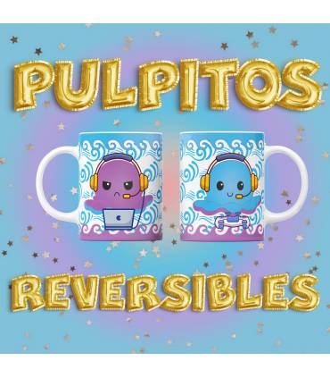 Taza pulpitos reversibles