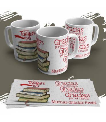 Profesor Profesora taza