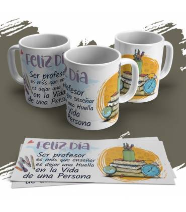 Profesor Profesora taza