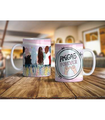 AMIGAS taza