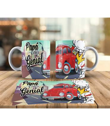 PAPA ERES GENIAL ,DIA DEL PADRE