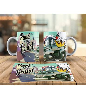 PAPA ERES GENIAL ,DIA DEL PADRE