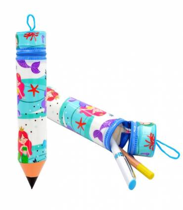 Estuche sirena lapiz
