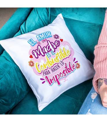 Madre Super Mama Dia de la Madre,COJIN MAS Relleno,