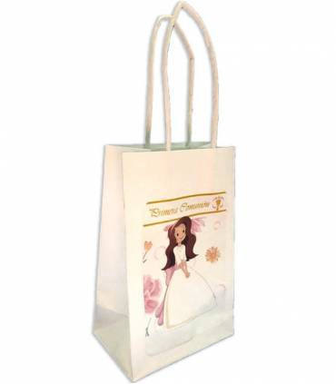 BOLSA REGALOS +PEGATINA NIÑA