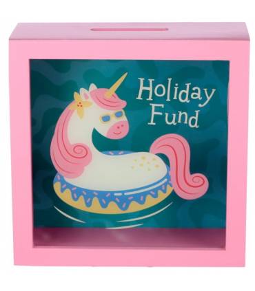 Hucha - Unicornio de Vacaciones