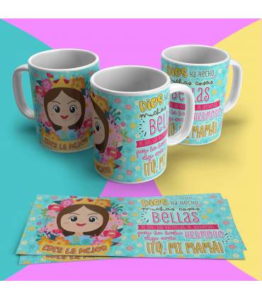 TAZA Madre Super Mama Dia de la Madre,