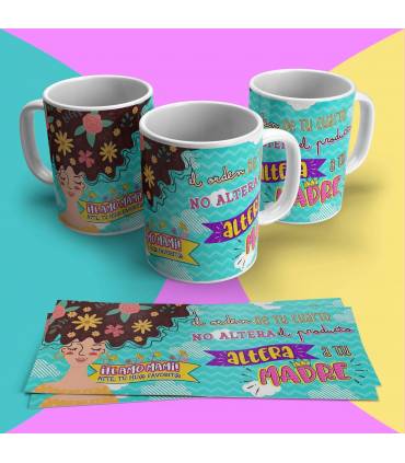 TAZA Madre Super Mama Dia de la Madre,