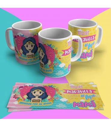 TAZA Madre Super Mama Dia de la Madre,