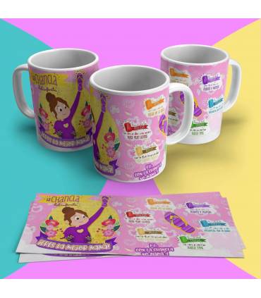 TAZA Madre Super Mama Dia de la Madre,