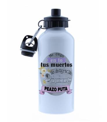 Termo Botella de Agua -cantimplora Jarra ME CAGO EN TO