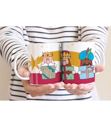 TAZA REYES MAGOS NAVIDAD