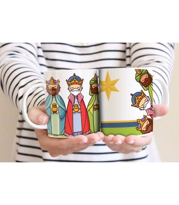 TAZA REYES MAGOS NAVIDAD