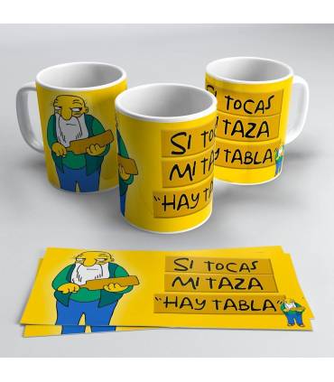 NO TOQUES MI TAZA