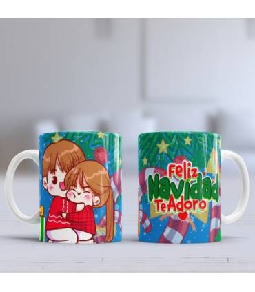 TAZA FELIZ NAVIDAD REYES MAGOS NAVIDAD