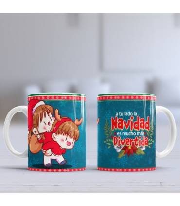 TAZA FELIZ NAVIDAD REYES MAGOS NAVIDAD