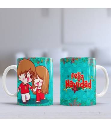 TAZA FELIZ NAVIDAD REYES MAGOS NAVIDAD