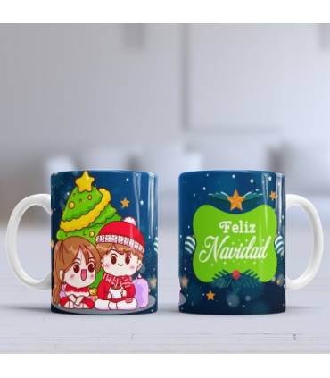 TAZA FELIZ NAVIDAD REYES MAGOS NAVIDAD