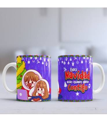 TAZA FELIZ NAVIDAD REYES MAGOS NAVIDAD