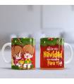 TAZA FELIZ NAVIDAD REYES MAGOS NAVIDAD
