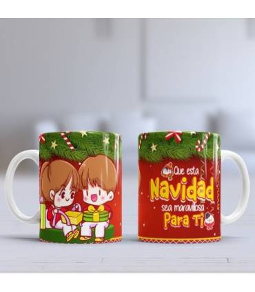 TAZA FELIZ NAVIDAD REYES MAGOS NAVIDAD