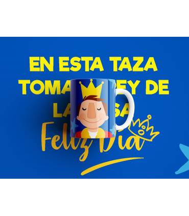 PAPA PADRE ,DIA DEL PADRE TAZA,te quiero