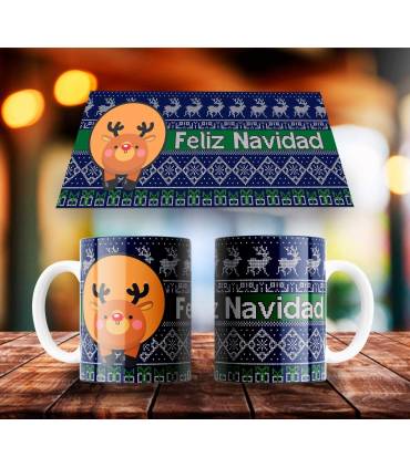 TAZA FELIZ NAVIDAD