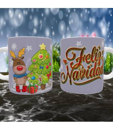 TAZA FELIZ NAVIDAD