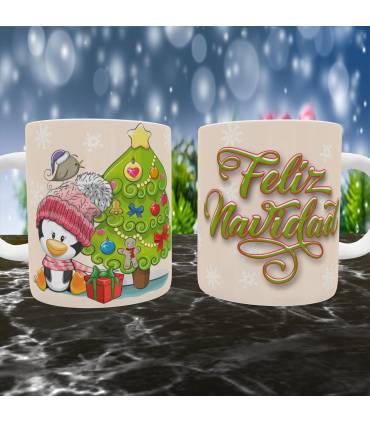 TAZA FELIZ NAVIDAD