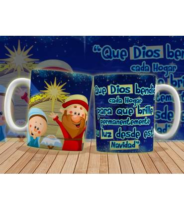 TAZA  NACIMIENTO, NAVIDAD