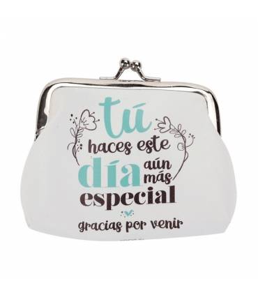 MONEDERO "GRACIAS POR VENIR"