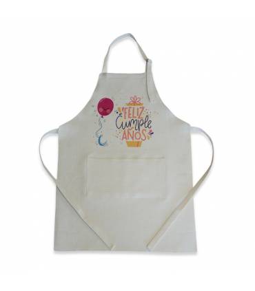 Delantal FELIZ CUMPLEAÑOS