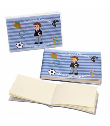 Libreta de niño regalos de comunion