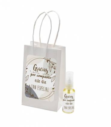 COLONIAS AROMA JAZMIN Y BOLSA CON PEGATINA