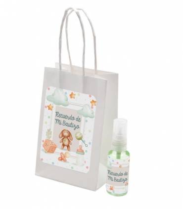 COLONIAS AROMA AZAHAR Y BOLSA CON PEGATINA