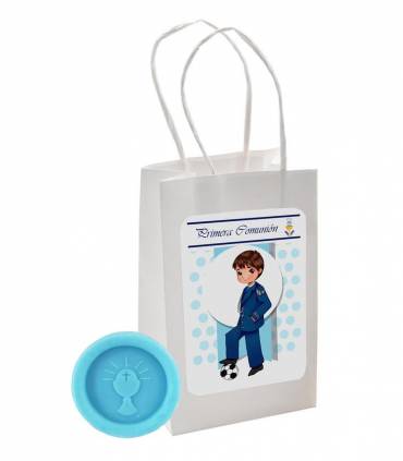 BOLSA CON JABON Y PEGATINA