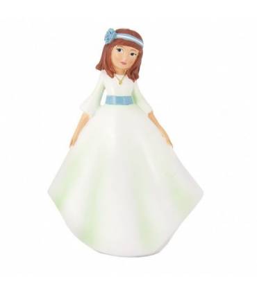 Figura tarta comunión niña