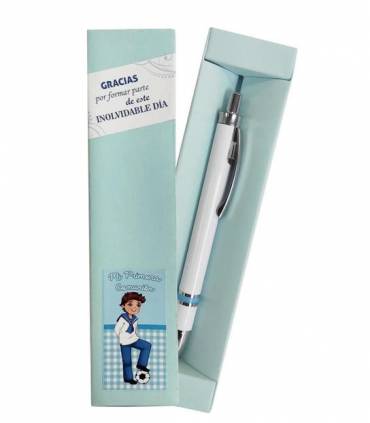 BOLIGRAFO EN CAJITA DE CARTON