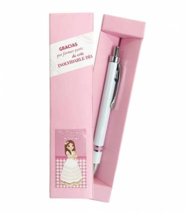 BOLIGRAFO EN CAJITA DE CARTON