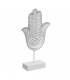 FIGURA MANO DE FATIMA EN PEANA