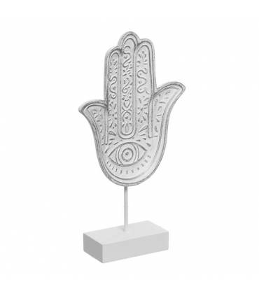 FIGURA MANO DE FATIMA EN PEANA